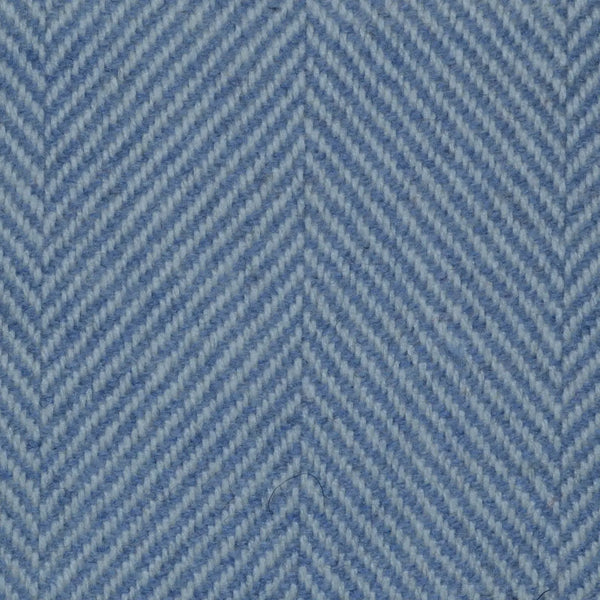 Light Blue Wide Herringbone Lambswool English Tweed – Yorkshire Fabric