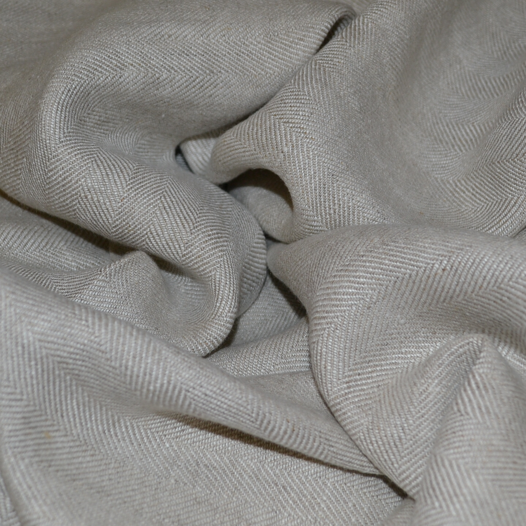 Linen fabric from Yorkshire Fabric, known for its breathable, lightweight, and natural texture, perfect for creating comfortable, stylish garments such as shirts, dresses, and trousers with a crisp, relaxed look.