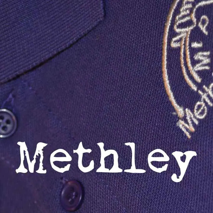 Methley school uniforms at Yorkshire Fabric. Find a range of high-quality, affordable schoolwear including cardigans, jumpers and polo shirts.