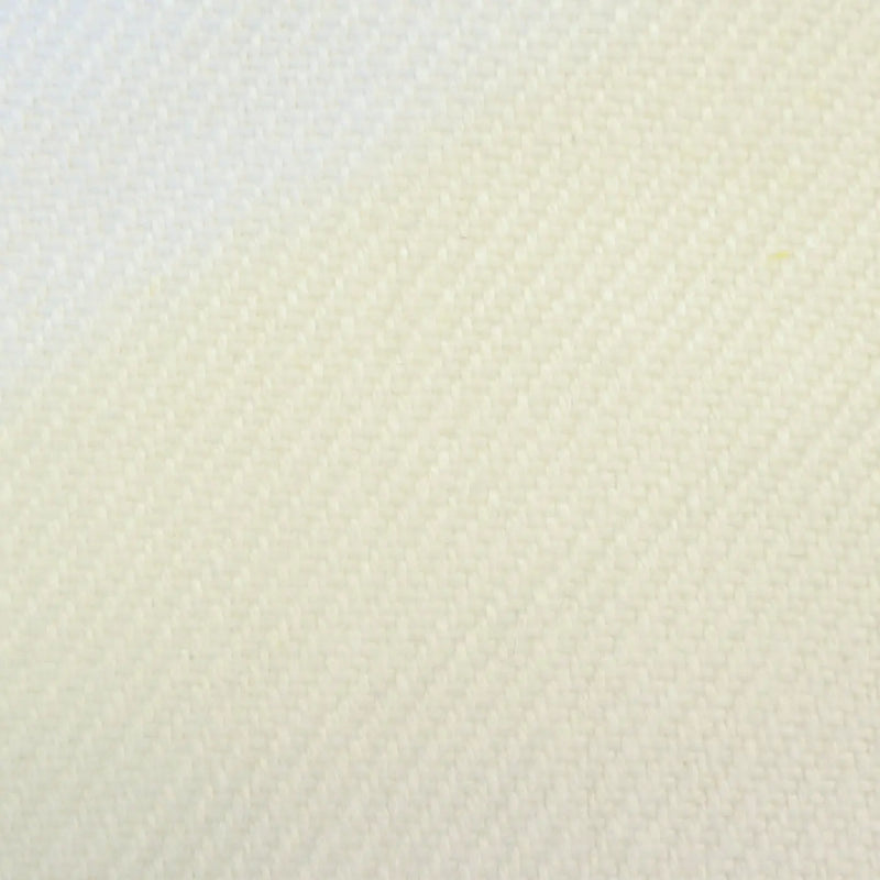 White Heavy Twill 100% Irish Linen