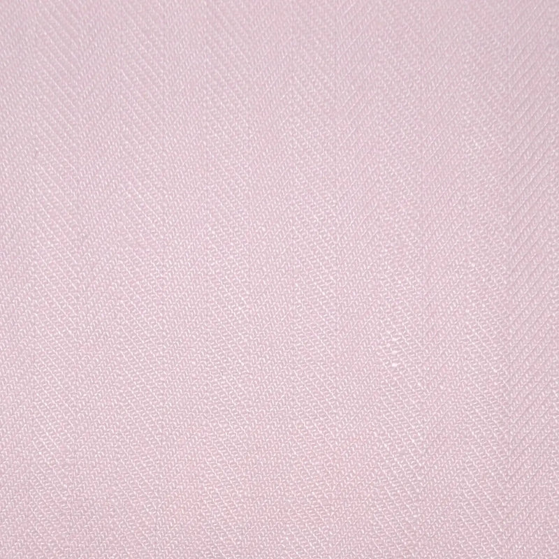 Soft Pink Herringbone 100% Irish Linen