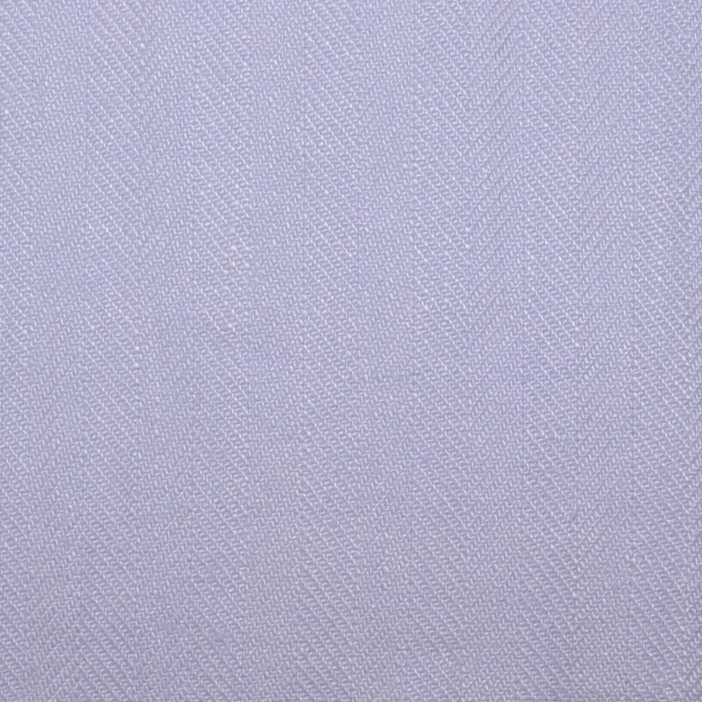 Lilac Herringbone 100% Irish Linen