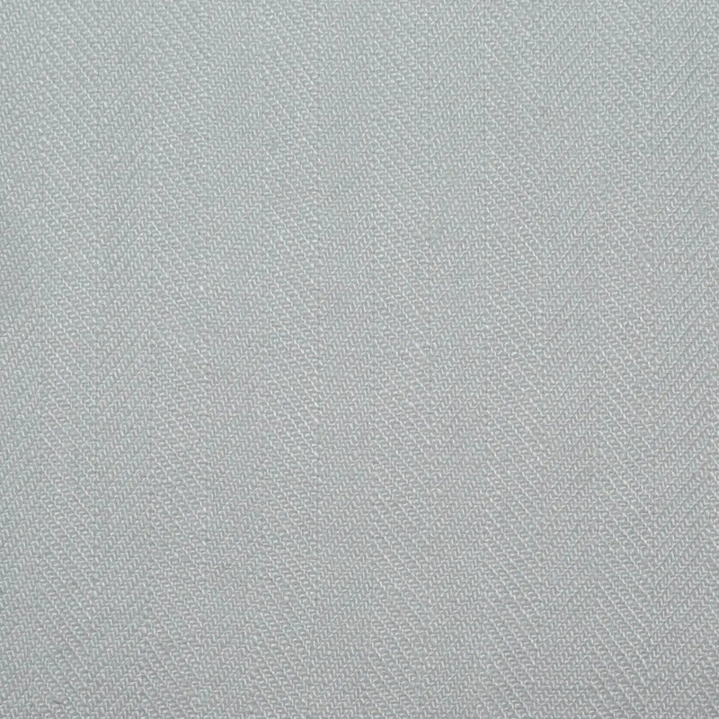 Silver Grey Herringbone 100% Irish Linen