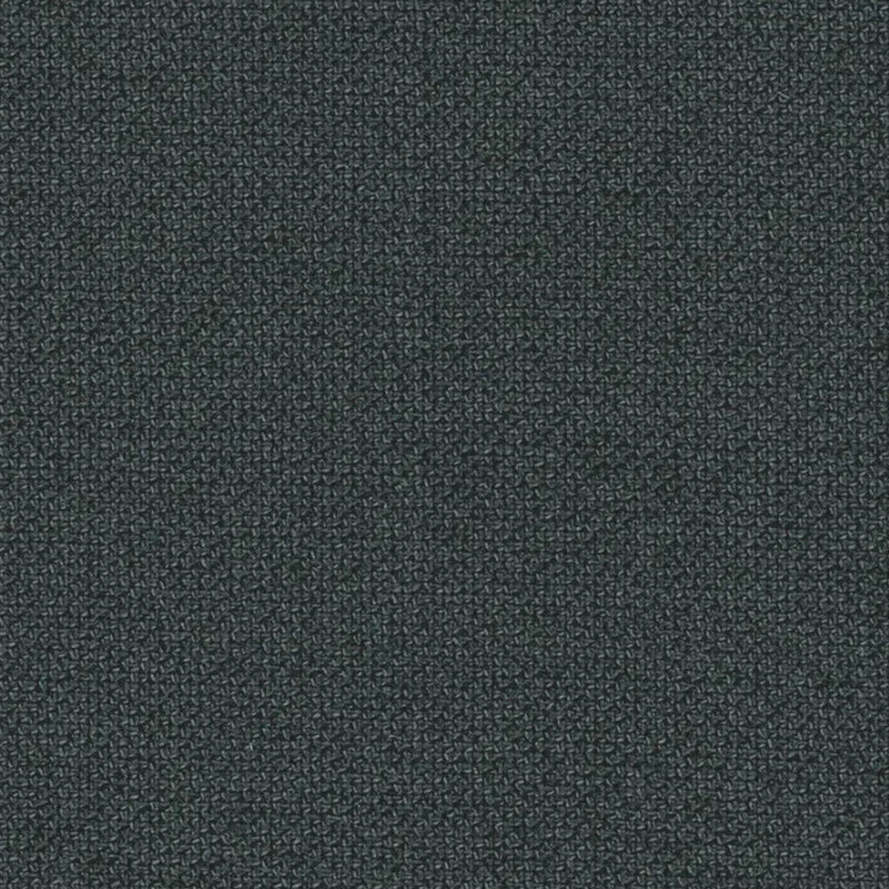 Grey Solid Plain Weave Worsted Wool Tweed By Holland & Sherry