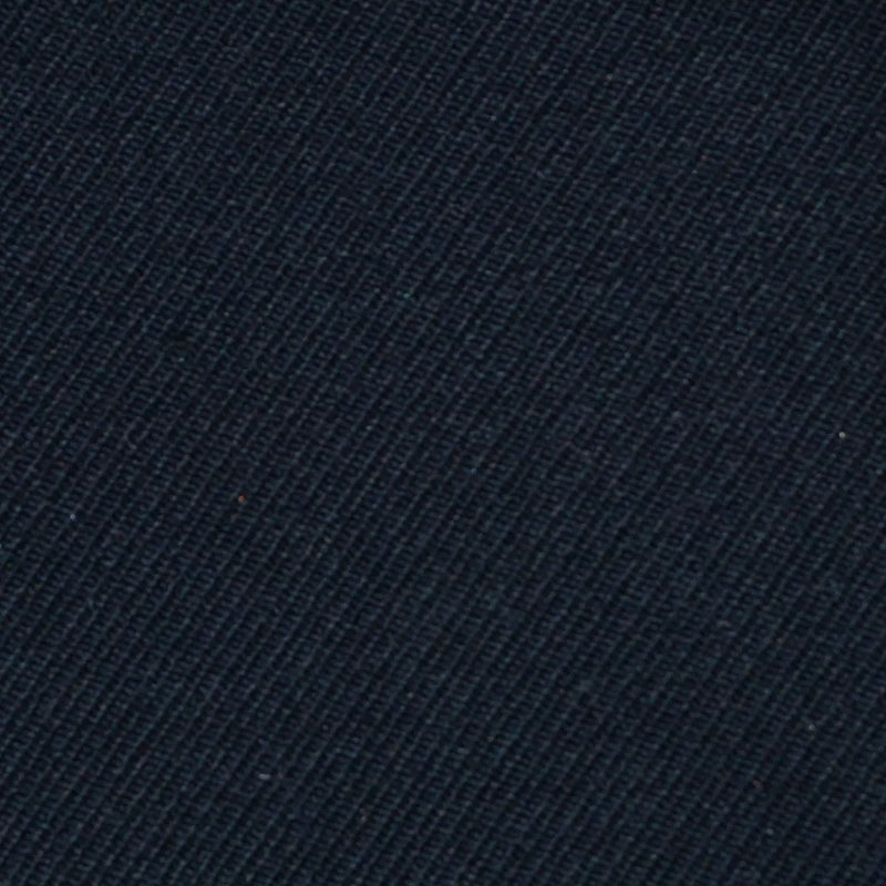 Midnight Blue Cavalry Twill Pure New Wool Suiting