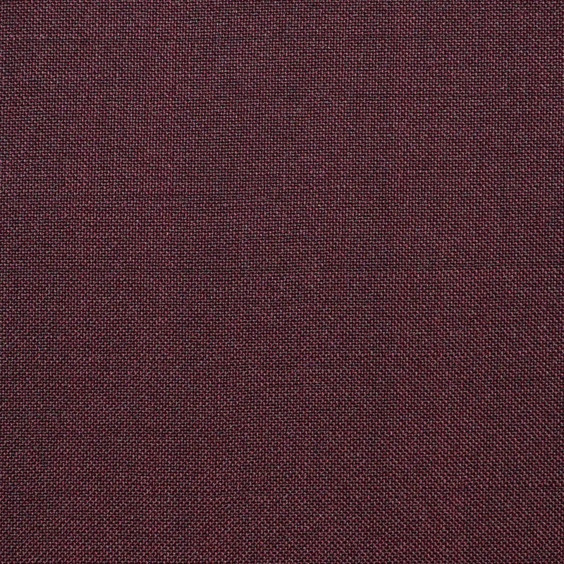 Merlot Contrast Solid Super 100's Wool & Kid Mohair Suiting By Holland & Sherry