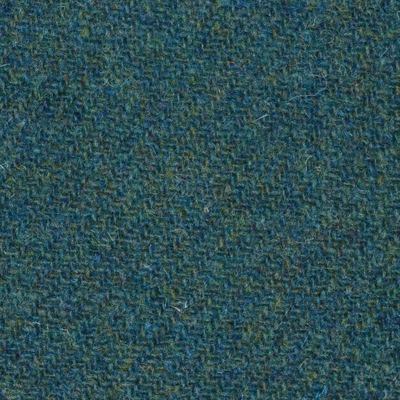 Lovat Green Solid All Wool Harris Tweed for Holland & Sherry Yorkshire Fabric