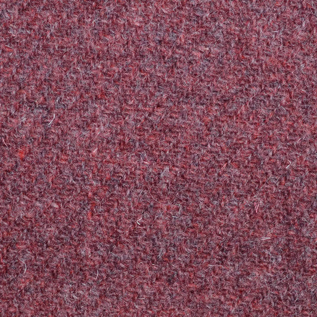 Dark Rose Soild All Wool Harris Tweed for Holland & Sherry Yorkshire Fabric