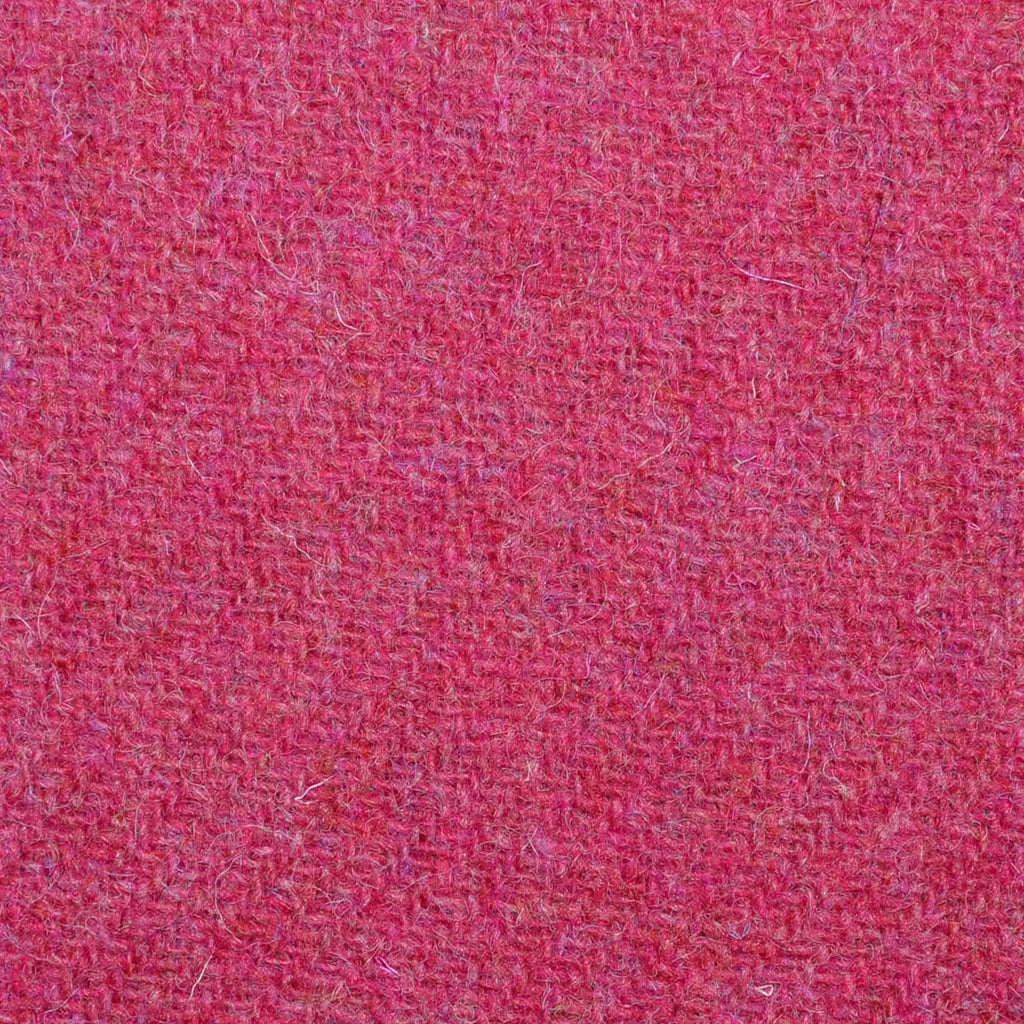 Hot Pink Solid All Wool Harris Tweed for Holland & Sherry Yorkshire Fabric