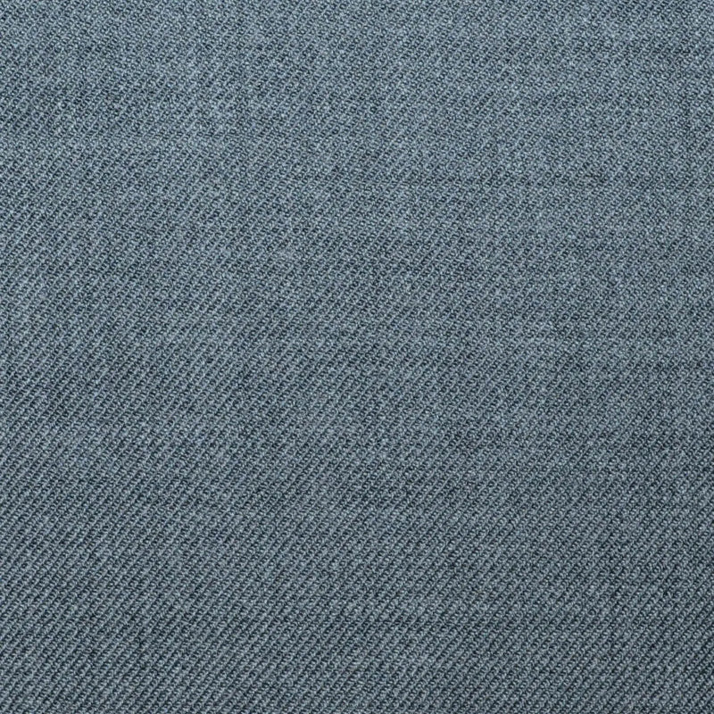 Light Grey Solid Super 100's All Wool Worsted Suiting By Holland & Sherry Yorkshire Fabric