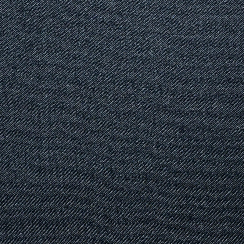 Charcoal Grey Solid Super 100's All Wool Worsted Suiting By Holland & Sherry Yorkshire Fabric