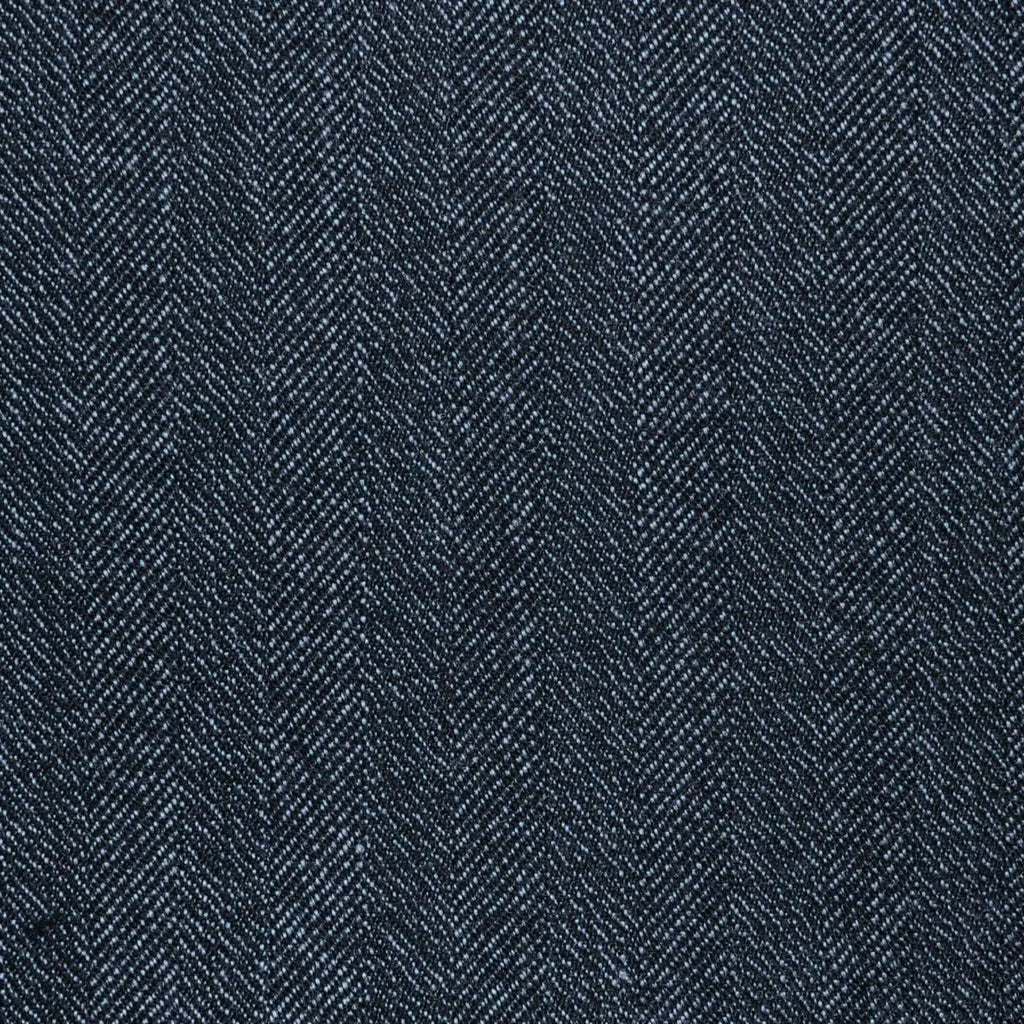 Medium Grey Herringbone All Wool Vintage Twist Suiting Yorkshire Fabric