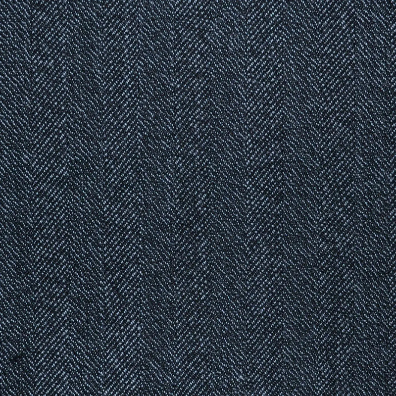 Medium Grey Herringbone All Wool Vintage Twist Suiting Yorkshire Fabric