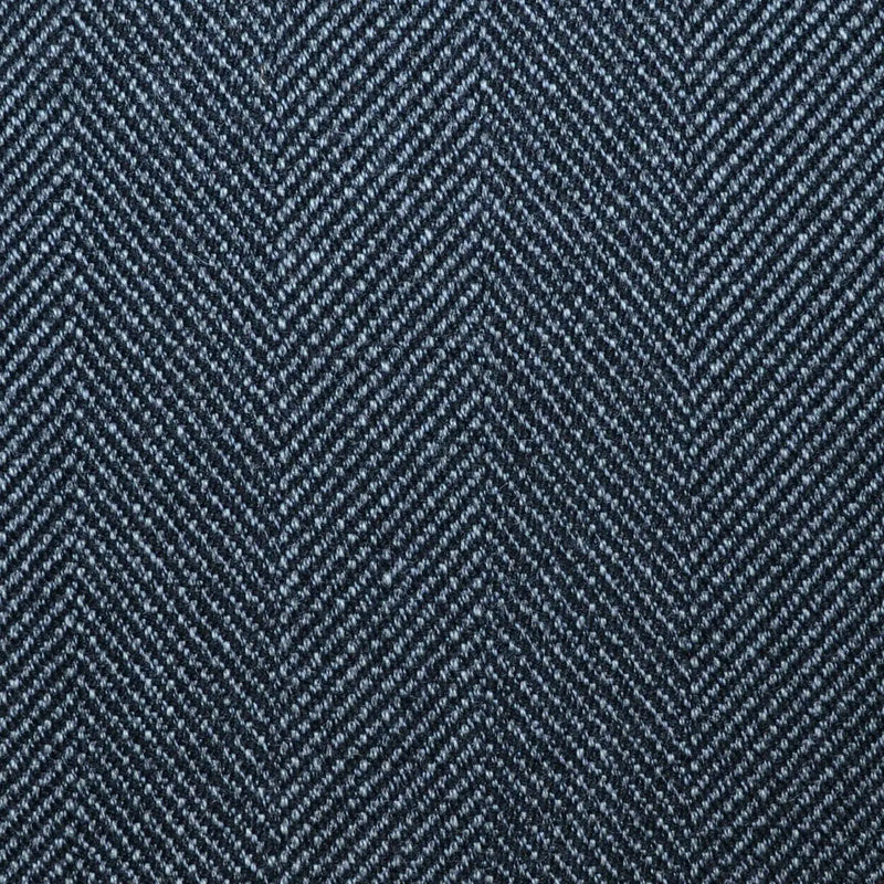 Medium Grey Wide Herringbone All Wool Vintage Twist Suiting Yorkshire Fabric