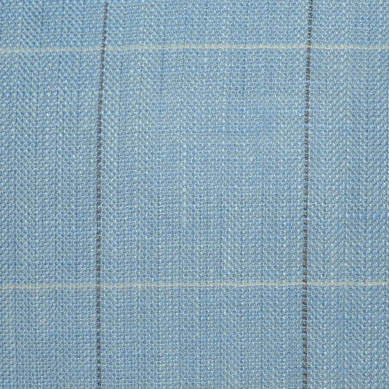 Pale Herringbone with Windowpane Wool, Silk & Linen Jacketing Yorkshire Fabric