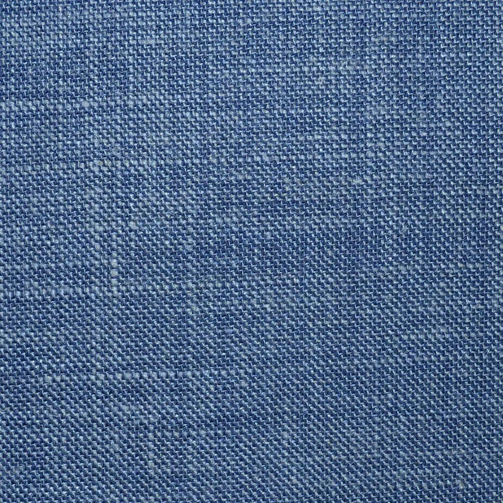 Denim Sharkskin Wool, Silk & Linen Jacketing Yorkshire Fabric