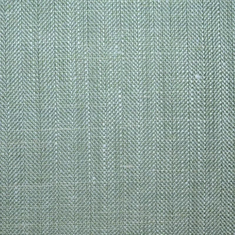 Pale Green Herringbone Wool, Silk & Linen Jacketing Yorkshire Fabric