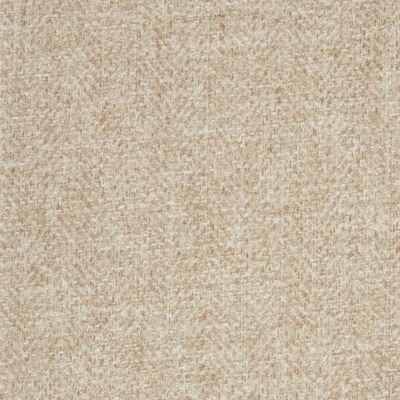 Beige Muted 2cm Herringbone Polyester Upholstery Yorkshire Fabric