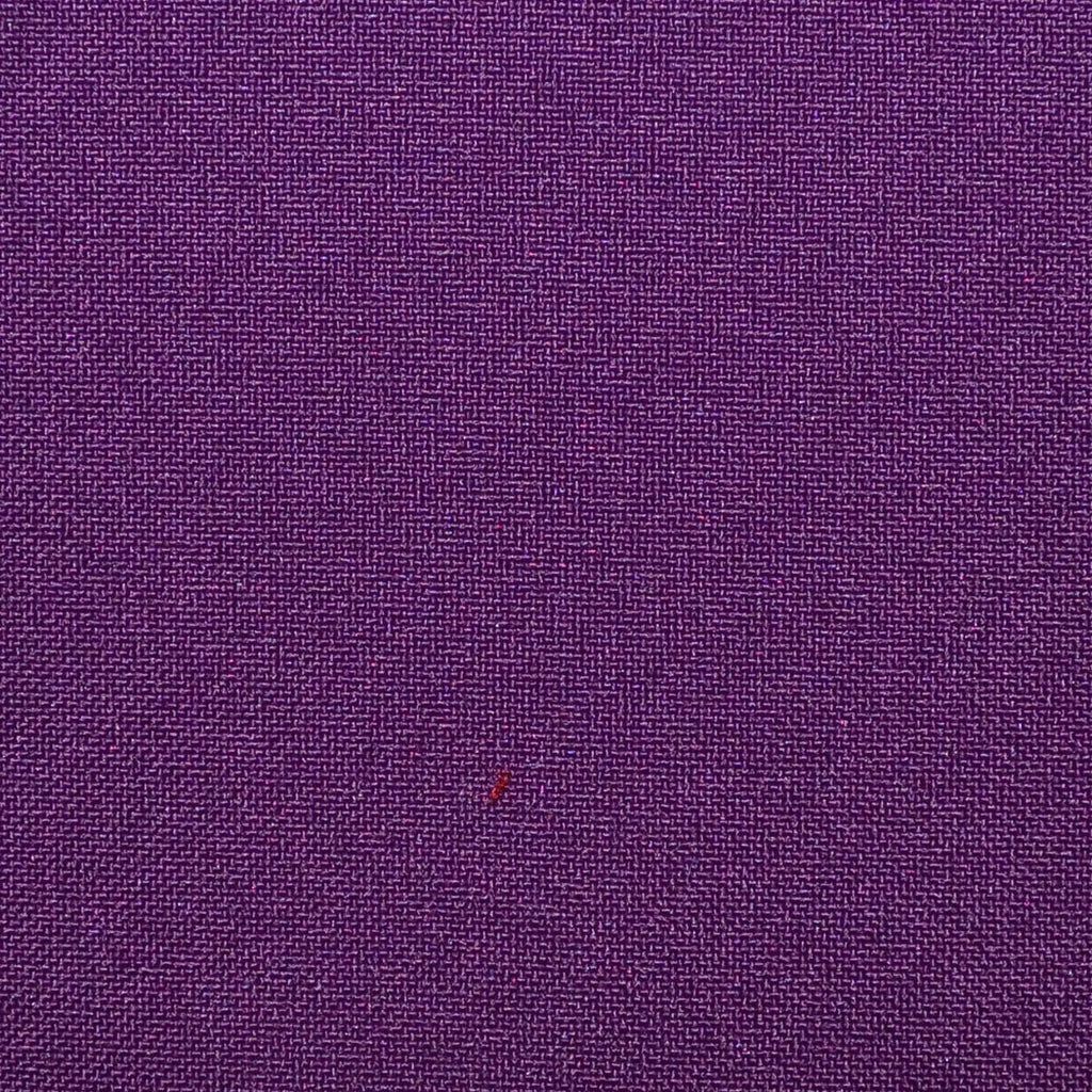 Bright Purple Plain Weave 100% Polyester Suiting
