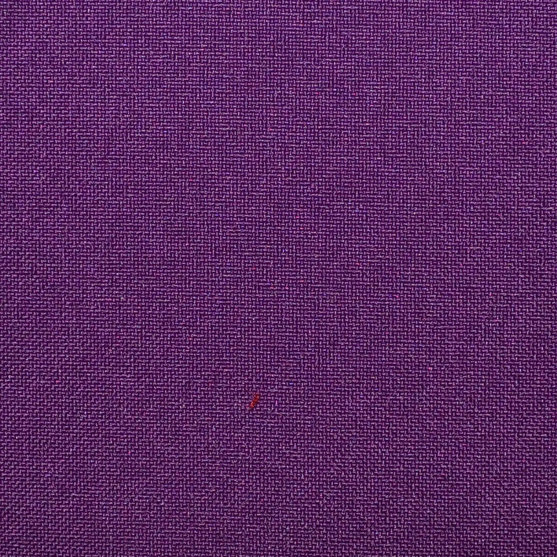 Bright Purple Plain Weave 100% Polyester Suiting
