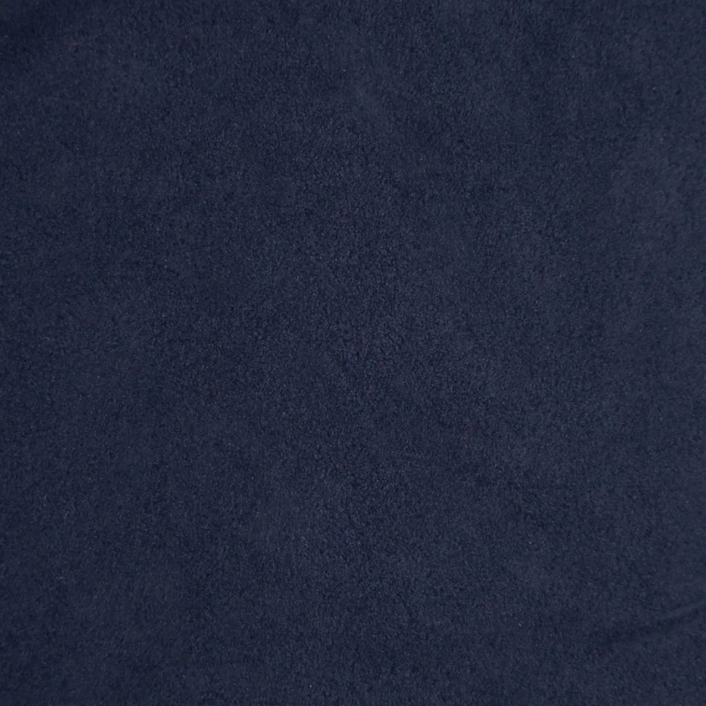 Navy Blue Japanese Faux Suede Fabric - 1.00 Metre