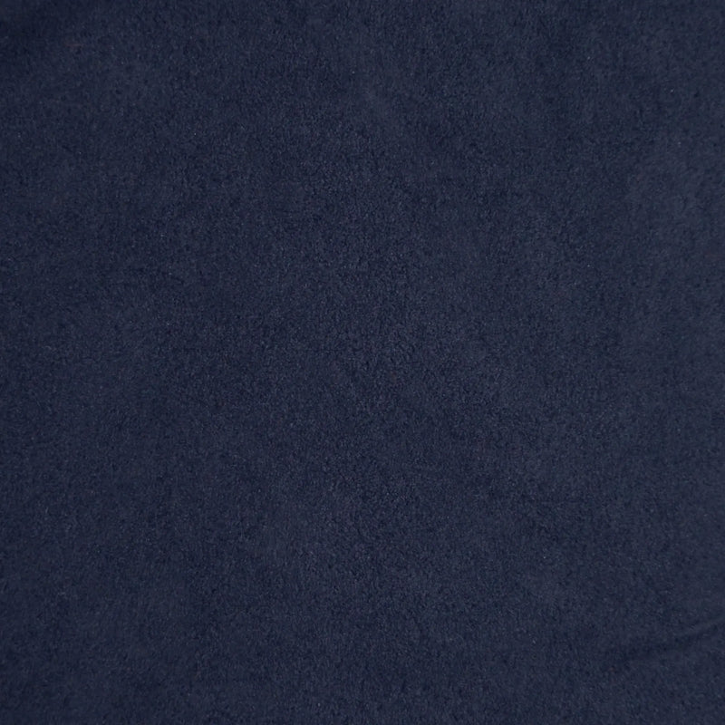 Navy Blue Japanese Faux Suede Fabric - 1.00 Metre