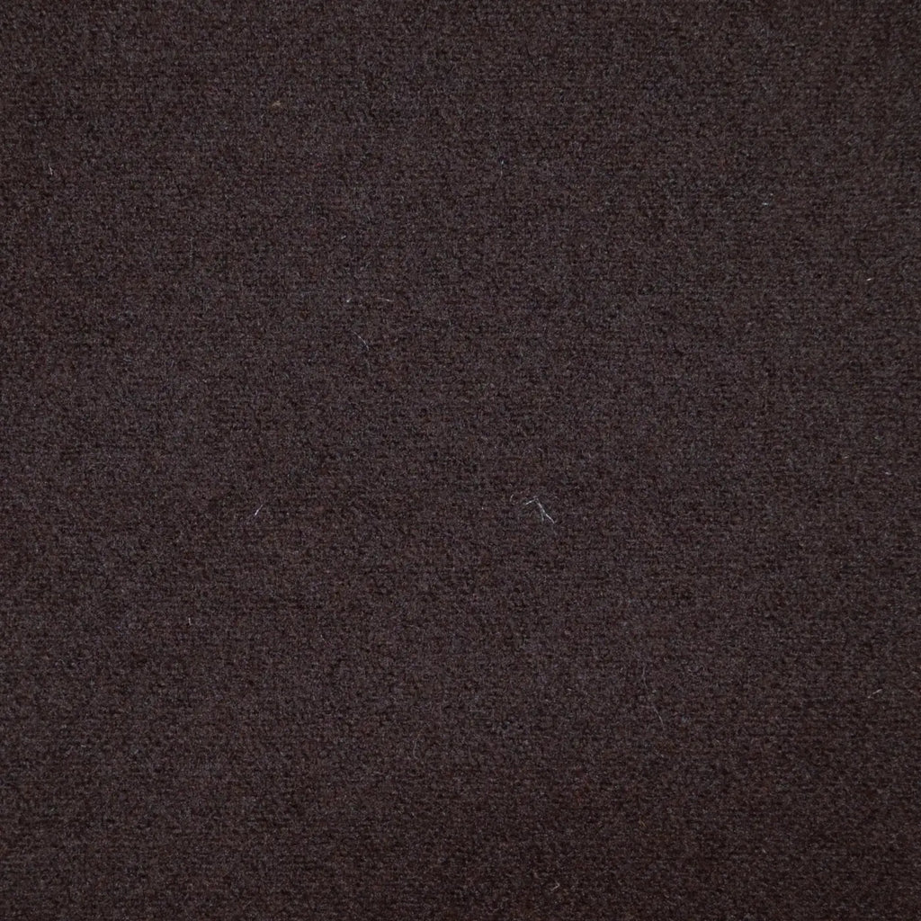 Dark Brown All Wool Melton Coating - 2.00 Metres