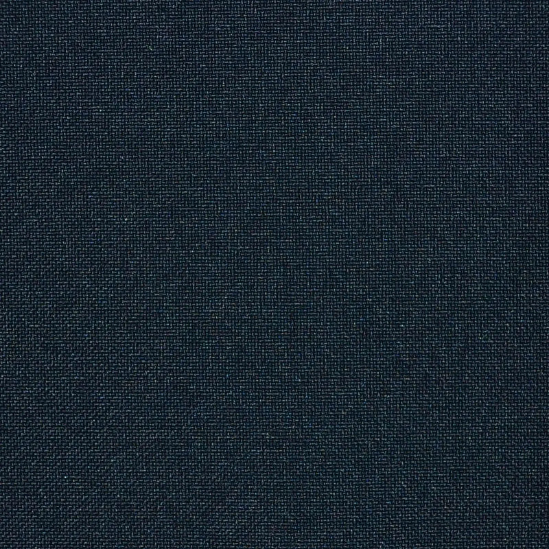 Dark Navy Blue Plain Weave 100% Polyester Suiting