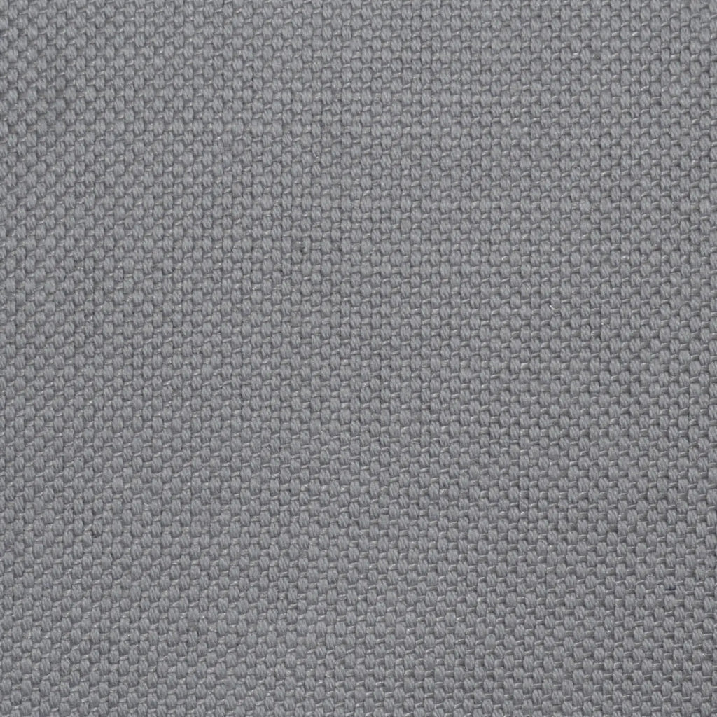 Elephant Grey Heavy Plain Weave Cotton & Irish Linen

