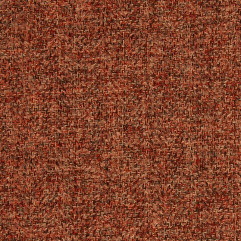 Ginger Muted 2cm Herringbone Polyester Upholstery