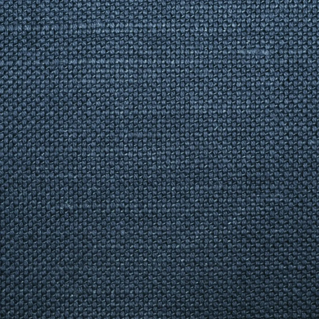 Ink Blue Heavy Plain Weave Cotton & Irish Linen
