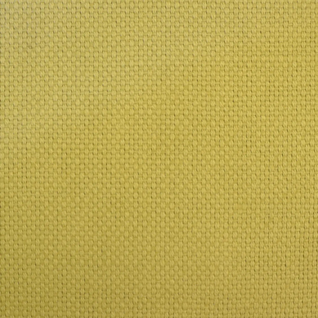 Lemon Heavy Plain Weave Cotton & Irish Linen
