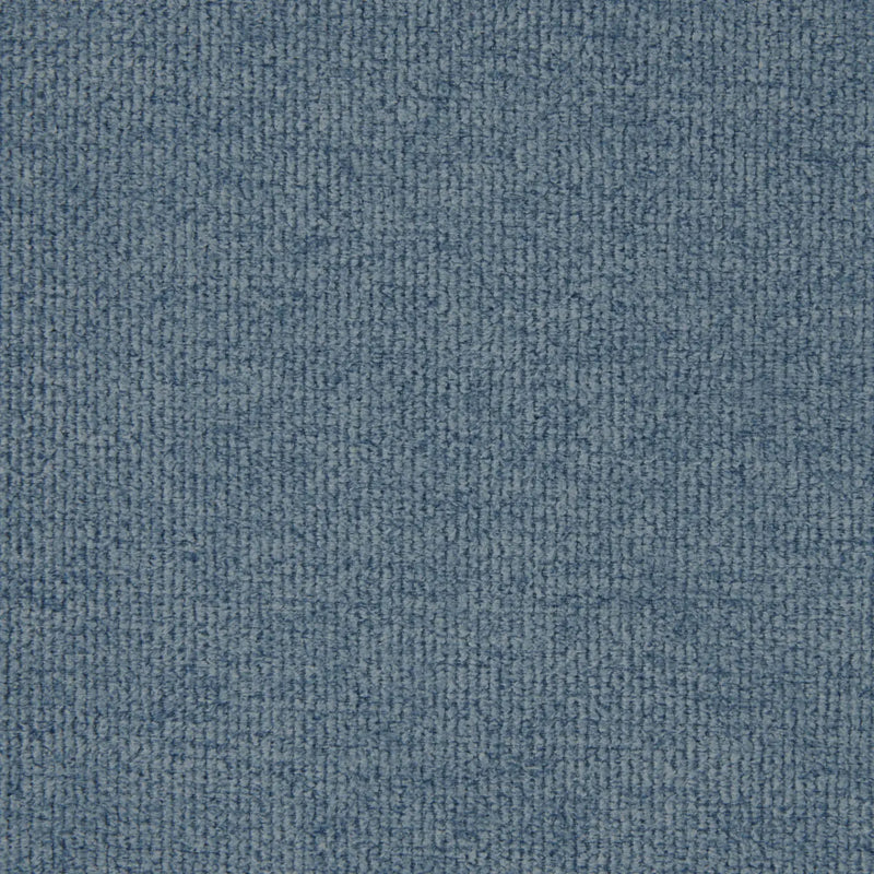 Light Blue Plain Weave Polyester Blend Chenille Upholstery