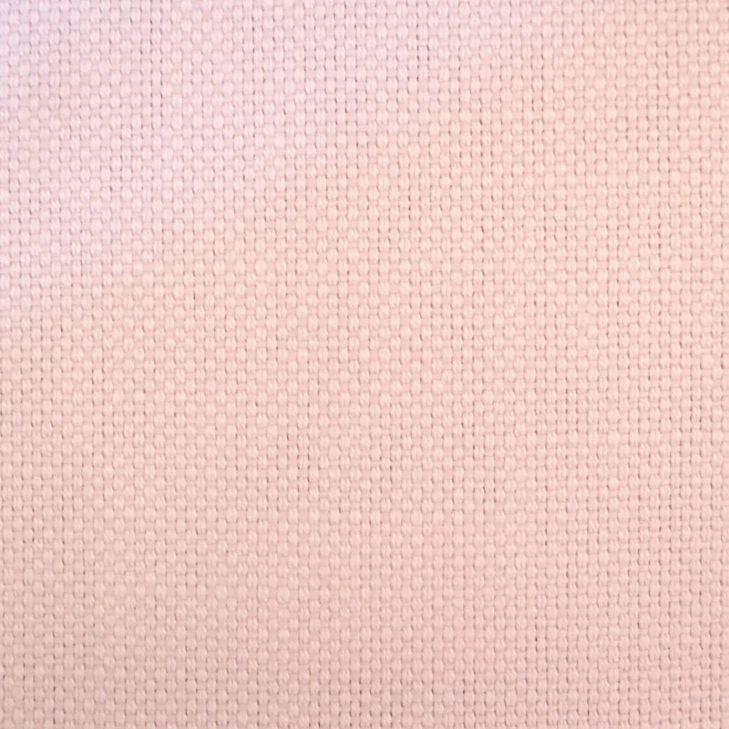 Pink Heavy Plain Weave Cotton & Irish Linen
