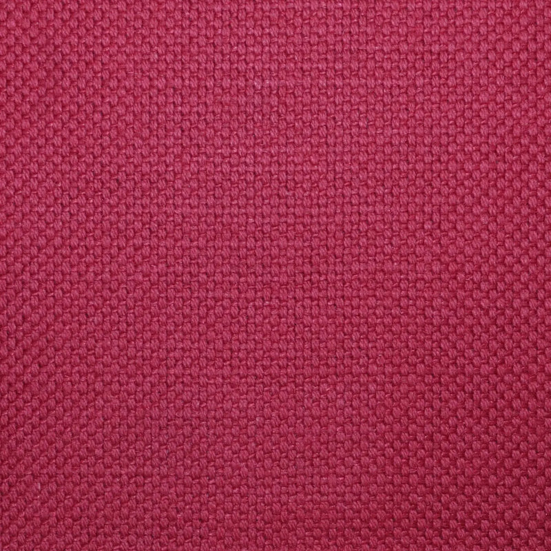 Red Heavy Plain Weave Cotton & Irish Linen
