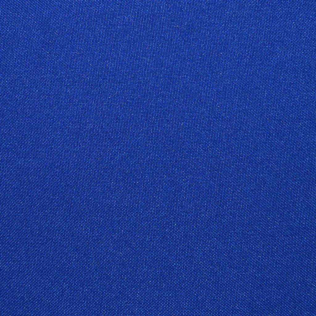 Royal Blue Polyester Bi-Stretch Suiting Yorkshire Fabric