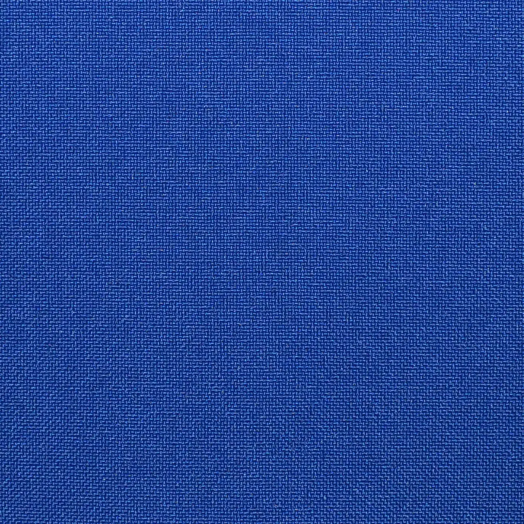 Royal blue Plain Weave 100% Polyester Suiting
