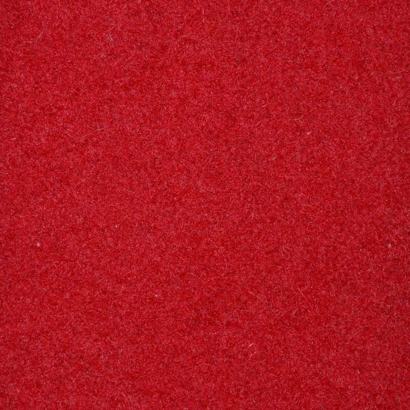 Scarlet Red Melton Wool Coating - 2.00 Metres Yorkshire Fabric