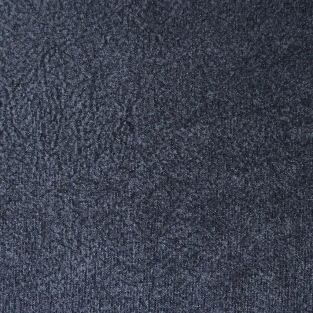 Storm Grey Embossed Aged Sueded Polyester Upholstery 
