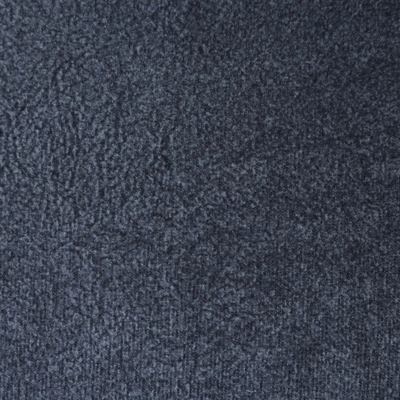 Storm Grey Embossed Aged Sueded Polyester Upholstery 
