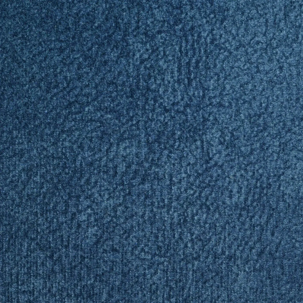 Teal Embossed Aged Sueded Polyester Upholstery 
