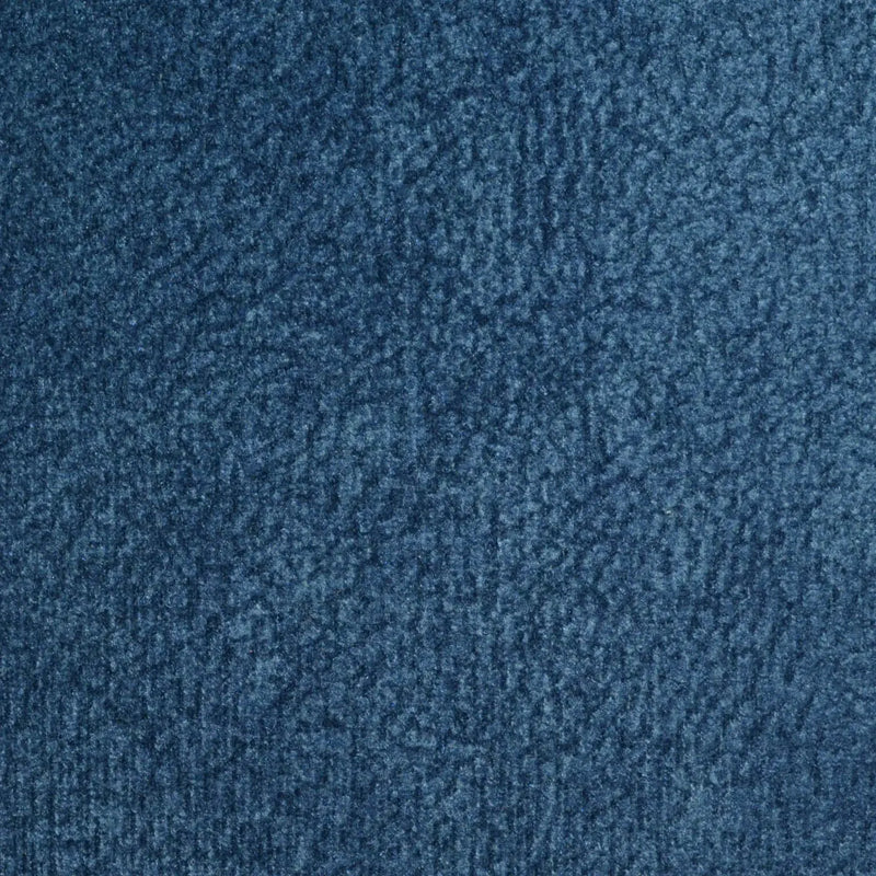 Teal Embossed Aged Sueded Polyester Upholstery 
