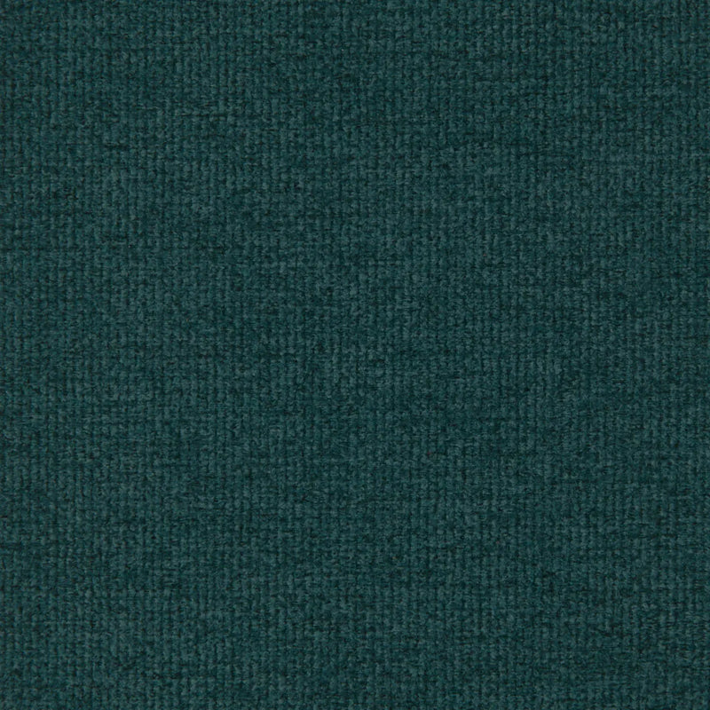 Teal Plain Weave Polyester Blend Chenille Upholstery

