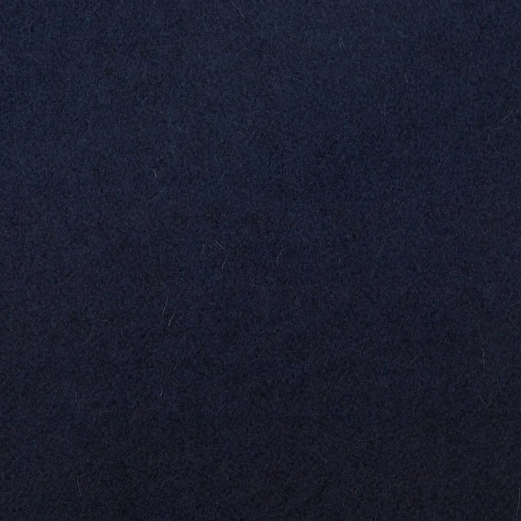 Dark Navy Blue All Wool Melton Coating - 2.00 Metres Yorkshire Fabric