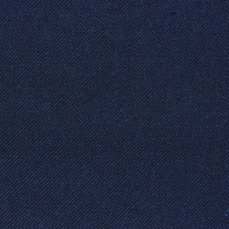 Navy Blue Twill Super 100's Wool Blend Suiting