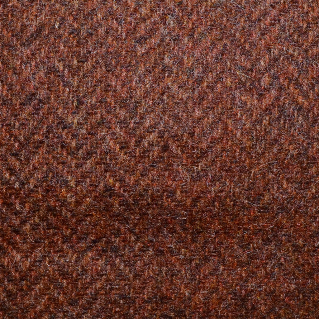 Burnt Orange Marl Shetland Tweed